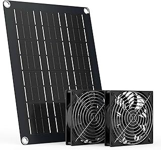 MARBERO 4.7 Inch Solar Powered Fan