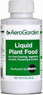 Miracle-Gro AeroGarden Liquid Plant Fertilizer Use