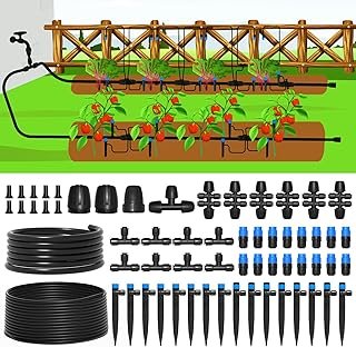 MIXC 230FT Quick-Connect Drip Irrigation System
