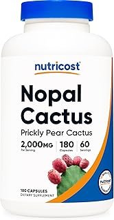 Nutricost Nopal Cactus (2000mg) 180 Vegan