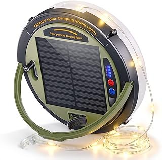 OGERY Solar Camping String Lights