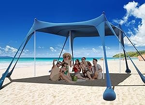 Osoeri Beach Tent Camping Sun Shelter