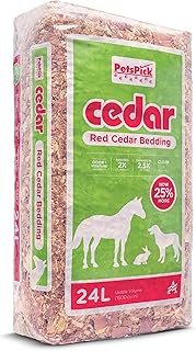 PETSPICK Red Cedar Pet Bedding Dogs