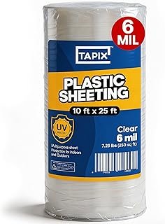 Plastic Sheeting (10' x 25') Long