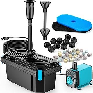 POPOSOAP Pond Filter Pump Fountain Kits
