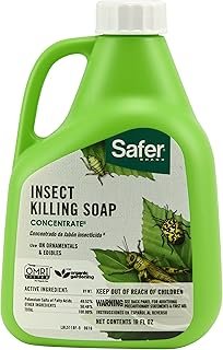 Safer 5118-6 Insect Killing Soap Concentrate