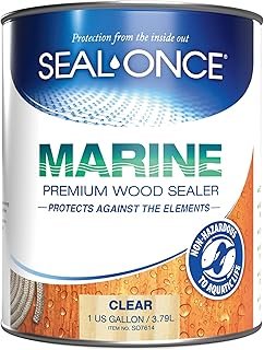 SEAL-ONCE Marine Penetrating Wood Sealer Waterproofer