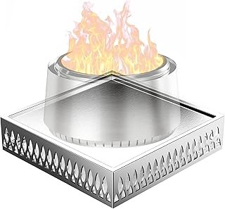 Stainless Steel Fire Pit Base Surface