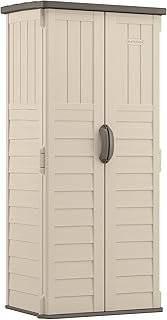 Suncast Vertical Outdoor Storage Shed All-Weather