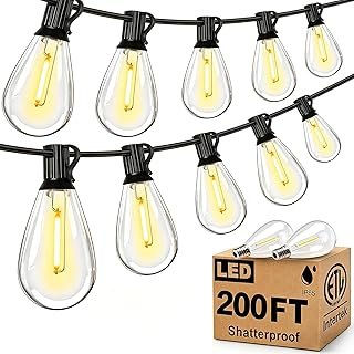 Tenmiro 200FT Outdoor String Lights