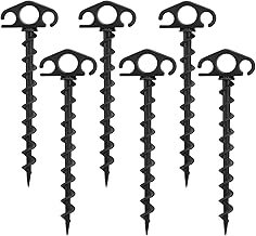 Tent Stakes Ground Anchors Screw