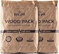 TIKI Wood 2-Pack Pellets Smokeless Fire