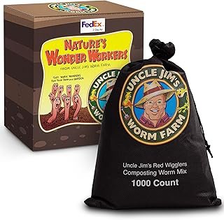 Uncle Jim's Worm Farm 1000 Count