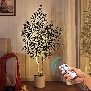 Verinatural Artificial Olive Tree Faux Plants