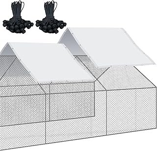 VitalCozy 2 Chicken Coop Cover Waterproof
