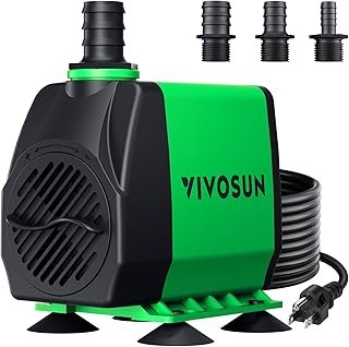 VIVOSUN 800GPH Submersible Pump(3000L/H