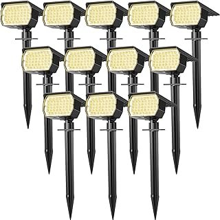 WENATY Solar Spot Lights Outdoor Waterproof