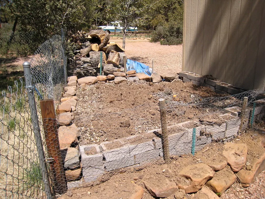 compost pile decaying organic matter