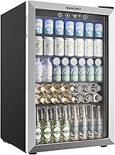 EUHOMY 4.5 Cu.ft Beverage Refrigerator Cooler