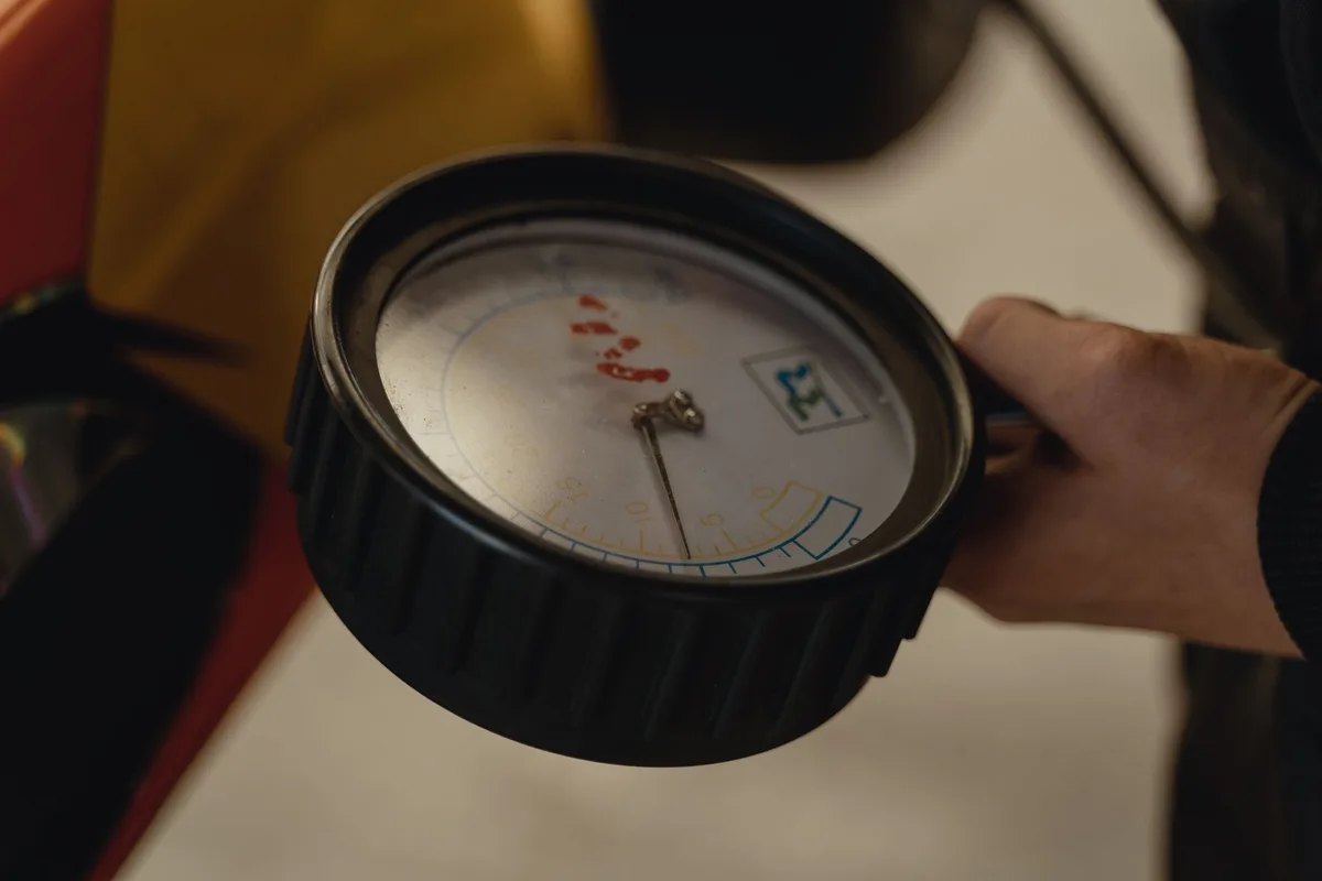 hand‑held spreader calibration