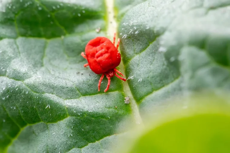 leaf stippling damage spider mites