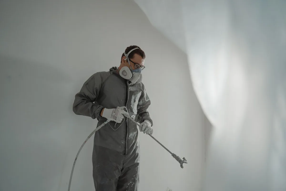 licensed mosquito control applicator wearing PPE