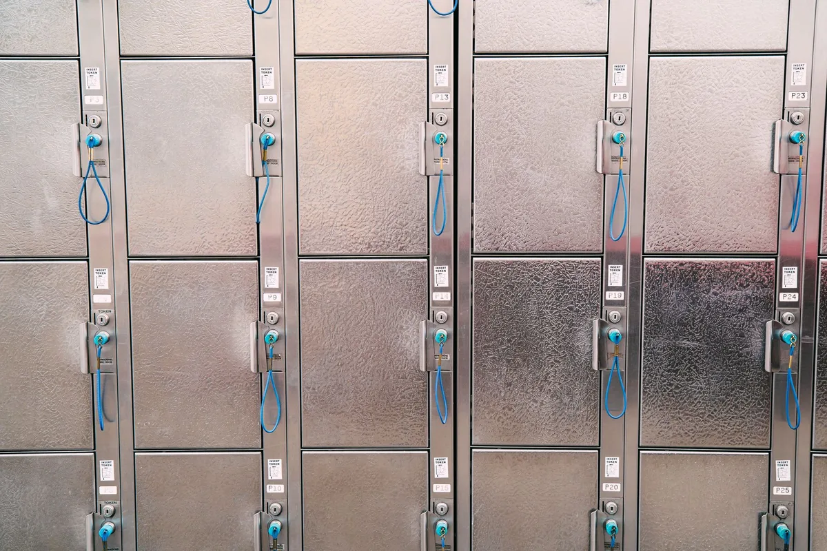 lockable garden chemical storage cabinet
