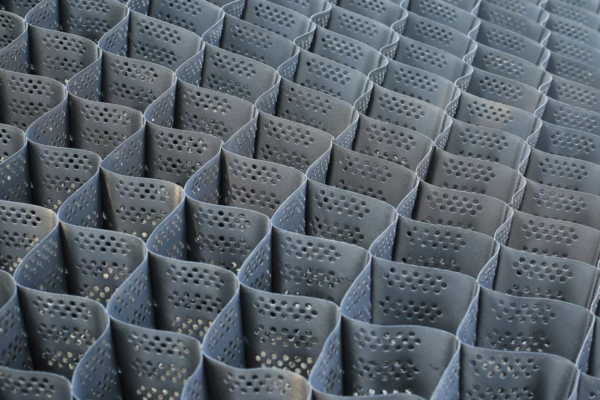 perforated landscape fabric