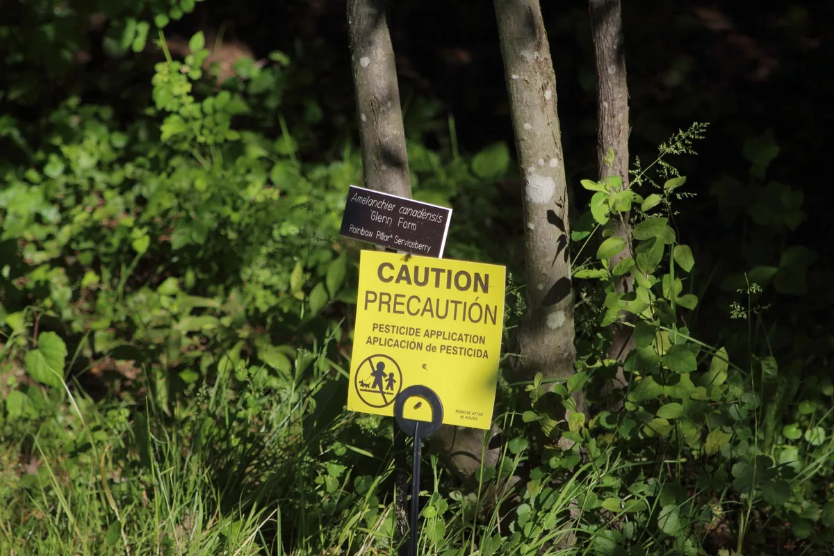 pesticide signal word label