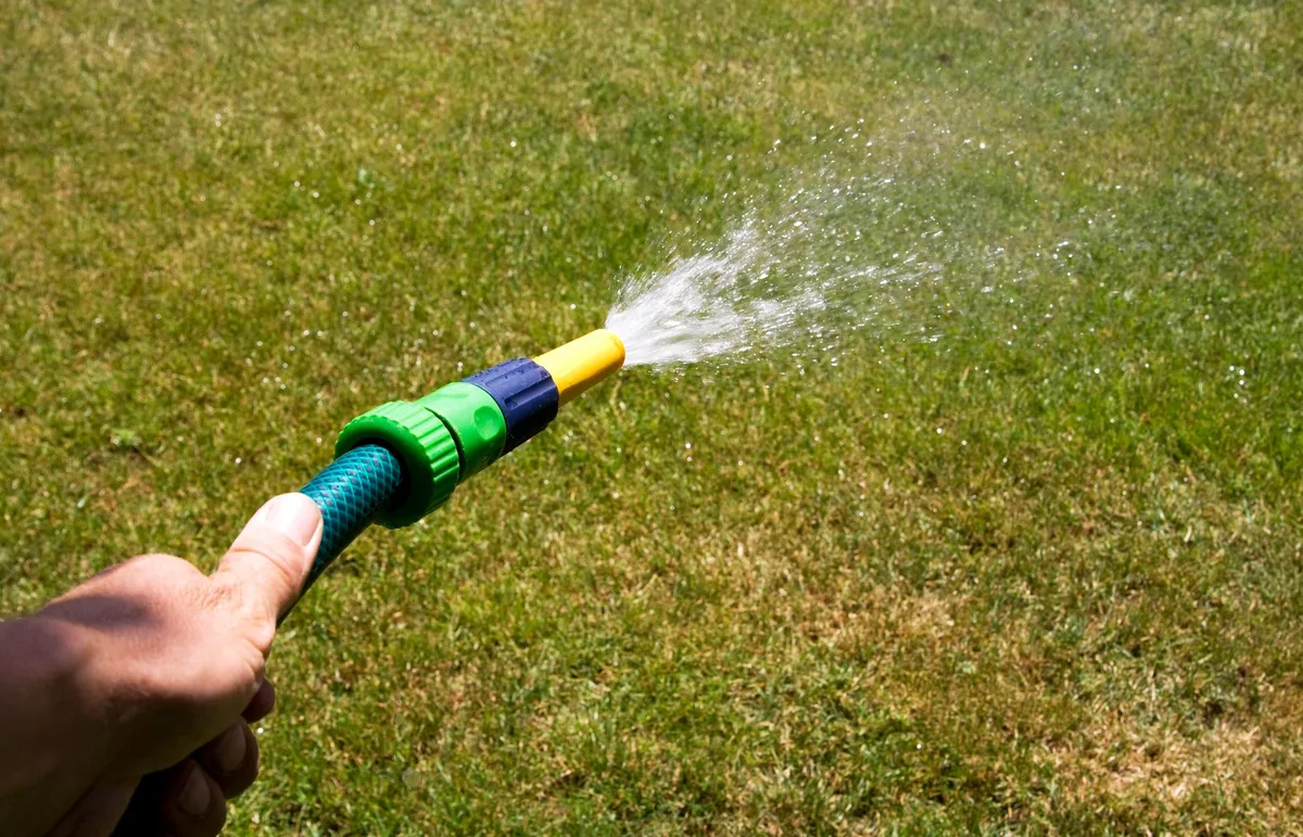 Pre‑aeration lawn preparation