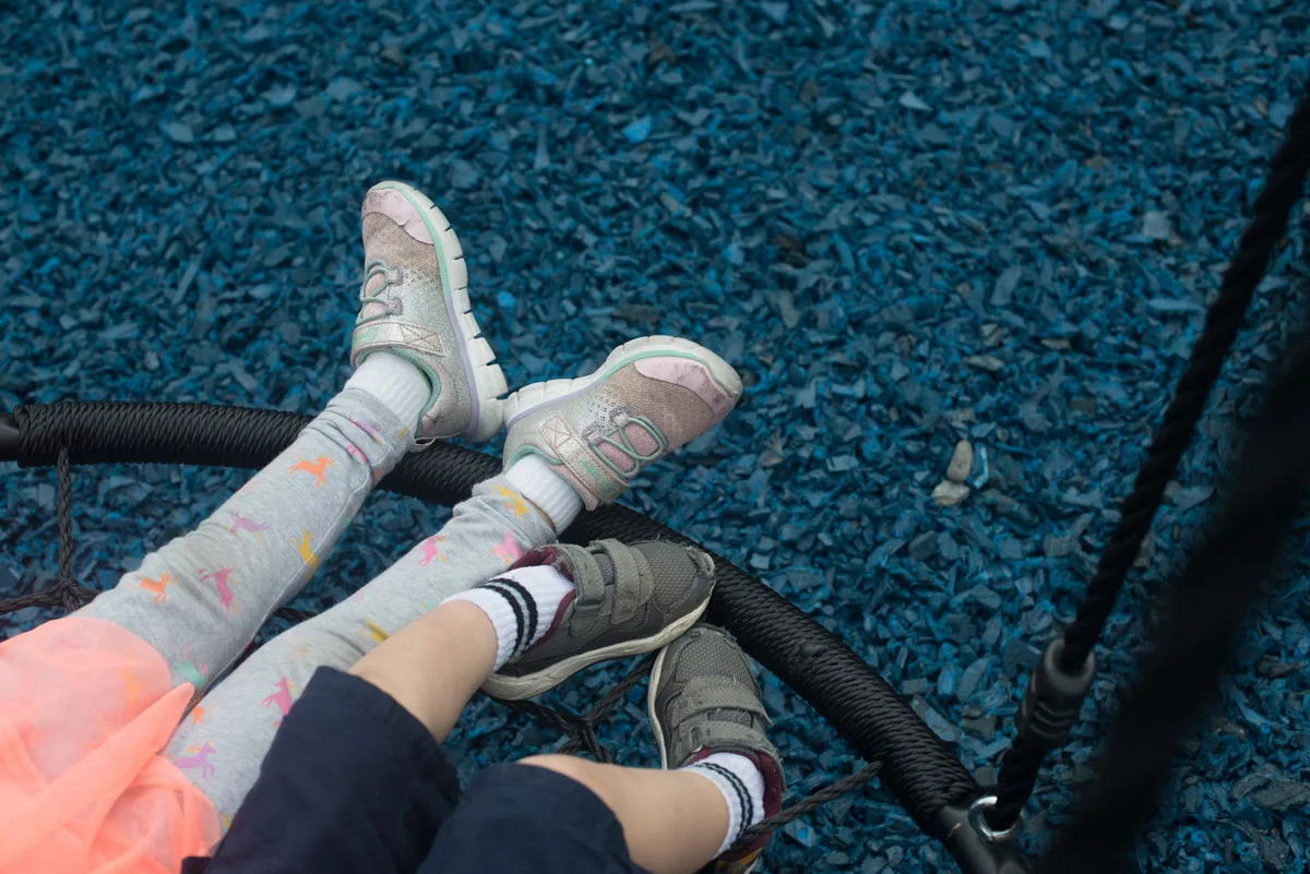rubber mulch playground