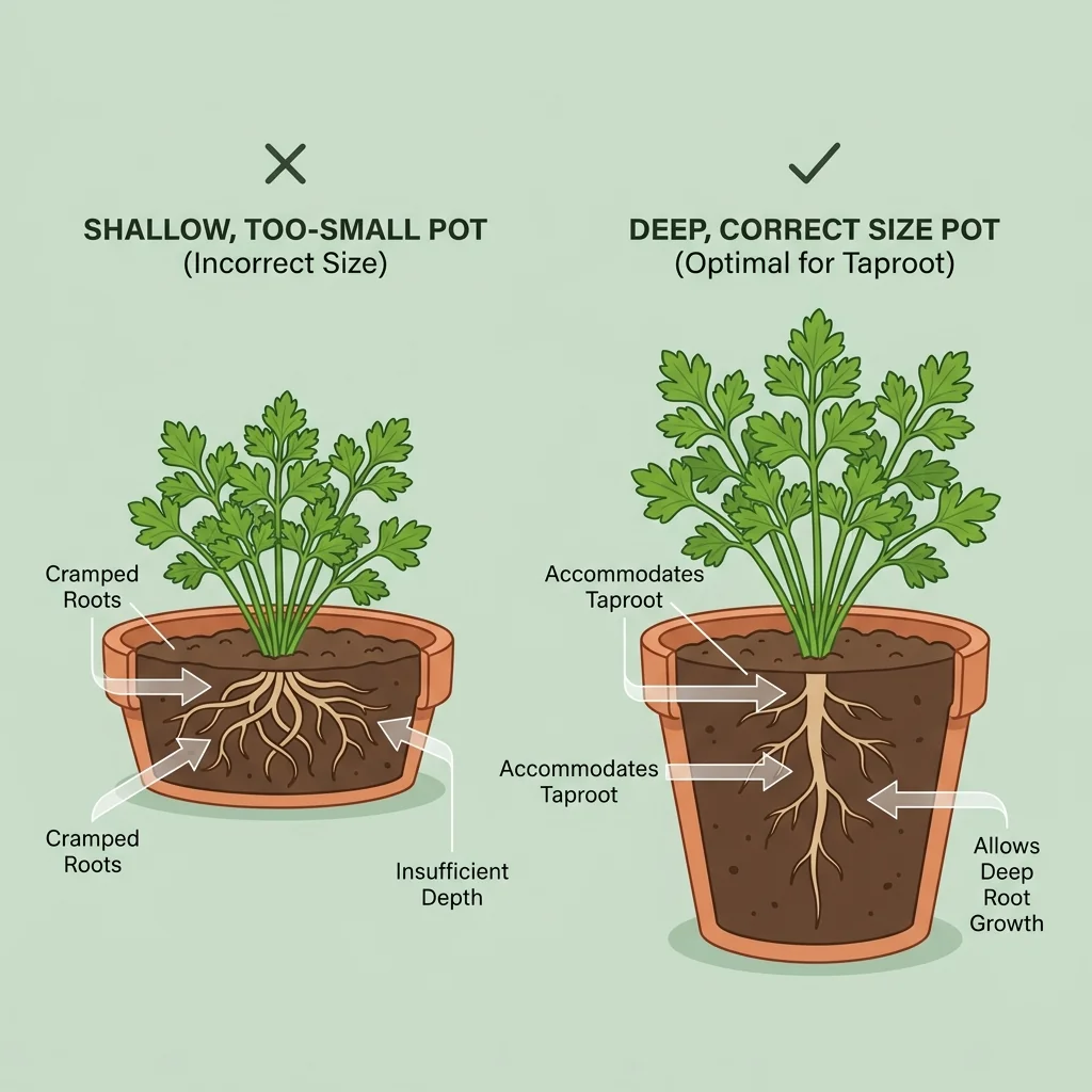 wide shallow pot vs deep pot philodendron