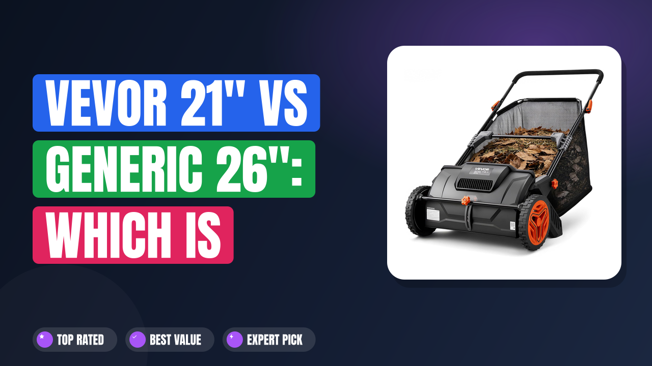 VEVOR 21" vs Generic 26": Which Is Better?