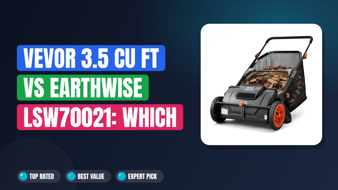 VEVOR 3.5 Cu Ft vs Earthwise LSW70021: Which Is Better?